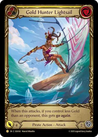 Gold Hunter Lightsail (Treasure) card image