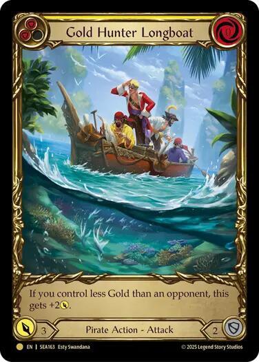 Gold Hunter Longboat (Treasure) card image