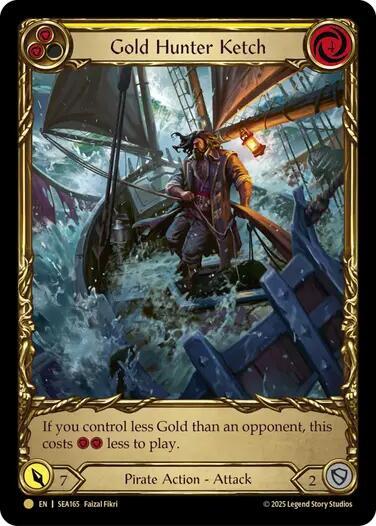Gold Hunter Ketch (Treasure) card image
