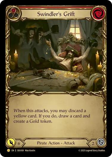 Swindler's Grift (Red) (Treasure) card image