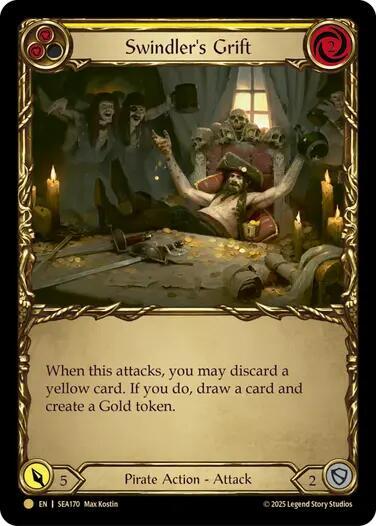 Swindler's Grift (Yellow) (Treasure) card image