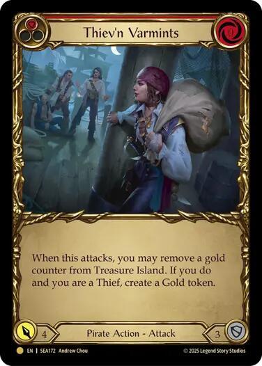 Thiev'n Varmints (Treasure) card image