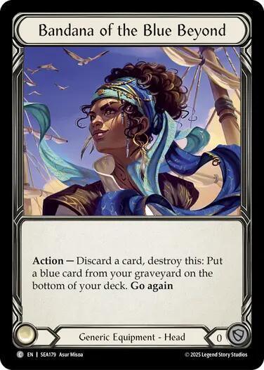 Bandana of the Blue Beyonds (Treasure) card image