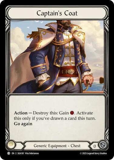 Captain's Coat (Treasure) card image