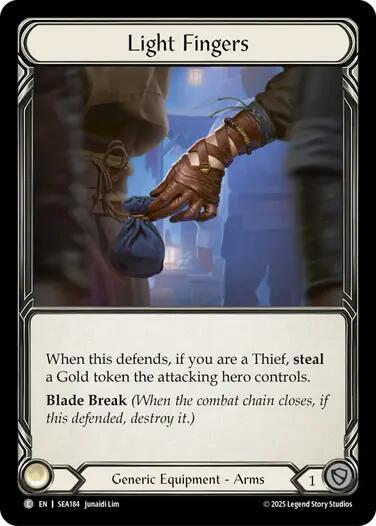 Light Fingers (Treasure) card image