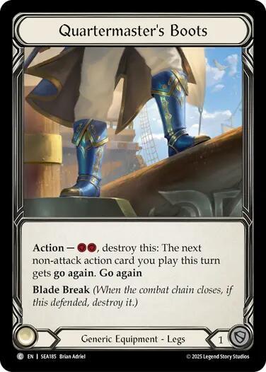 Quartermaster's Boots (Treasure) card image