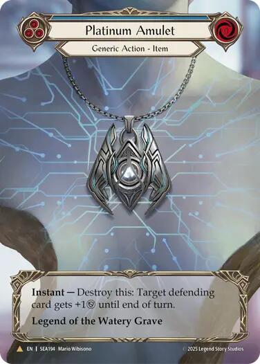 Platinum Amulet (Treasure) card image