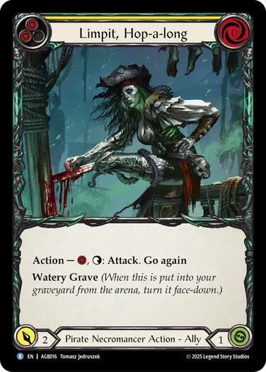 Limpit, Hop-a-long card image
