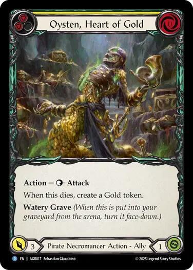 Oysten, Heart of Gold card image