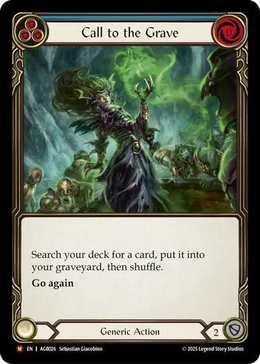 Call to the Grave card image