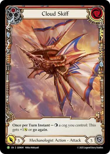 Cloud Skiff (Red) card image