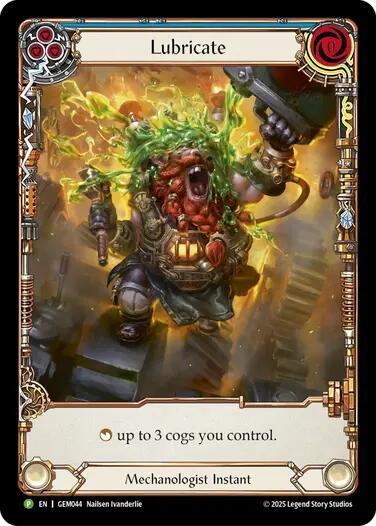 Lubricate card image