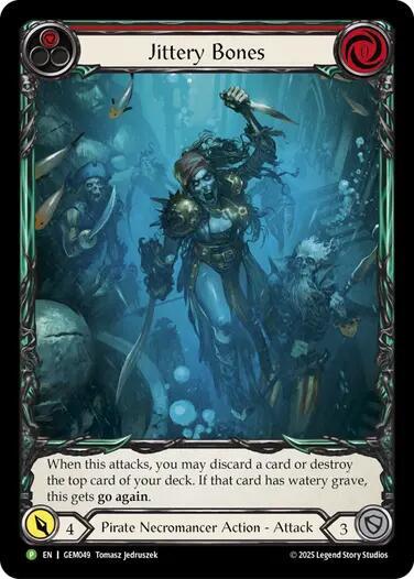 Jittery Bones (Red) card image