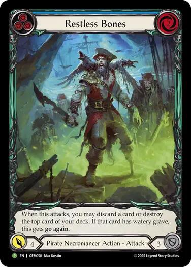 Restless Bones (Blue) card image
