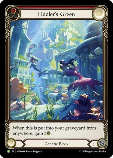 Fiddler's Green (Red) card image