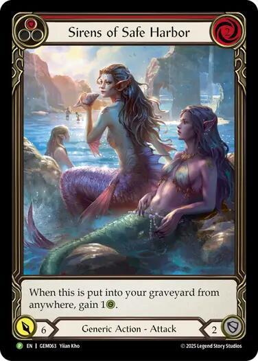 Sirens of Safe Harbor (Red) card image