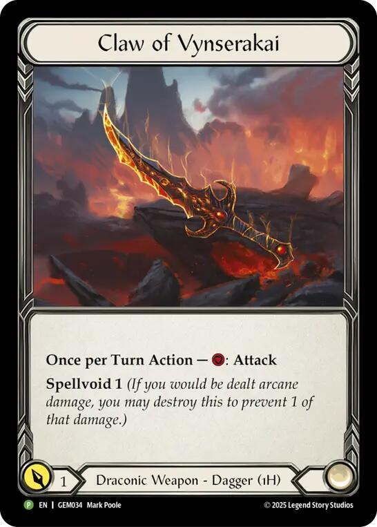 Claw of Vynserakai card image