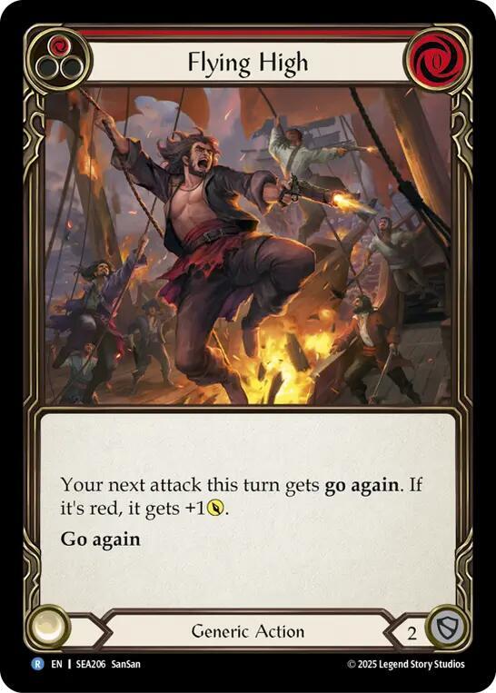Flying High (Red) card image