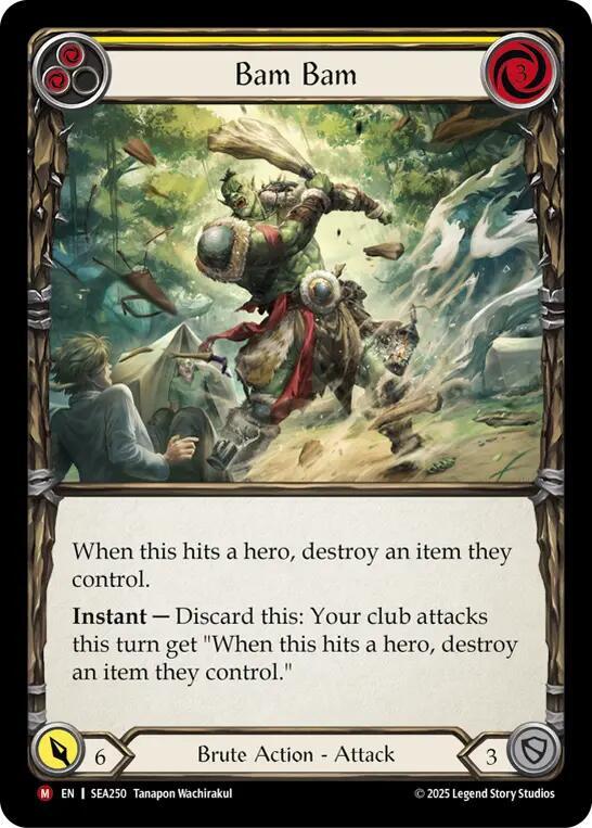 Bam Bam card image