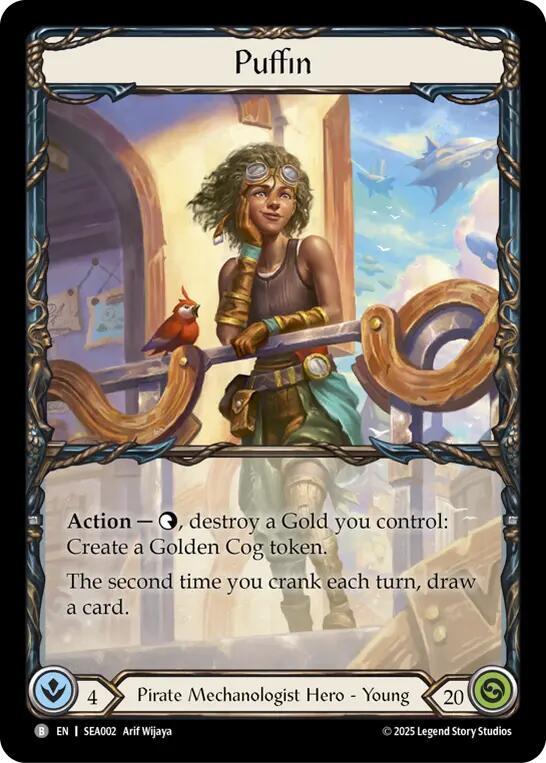 Puffin // Treasure Island card image