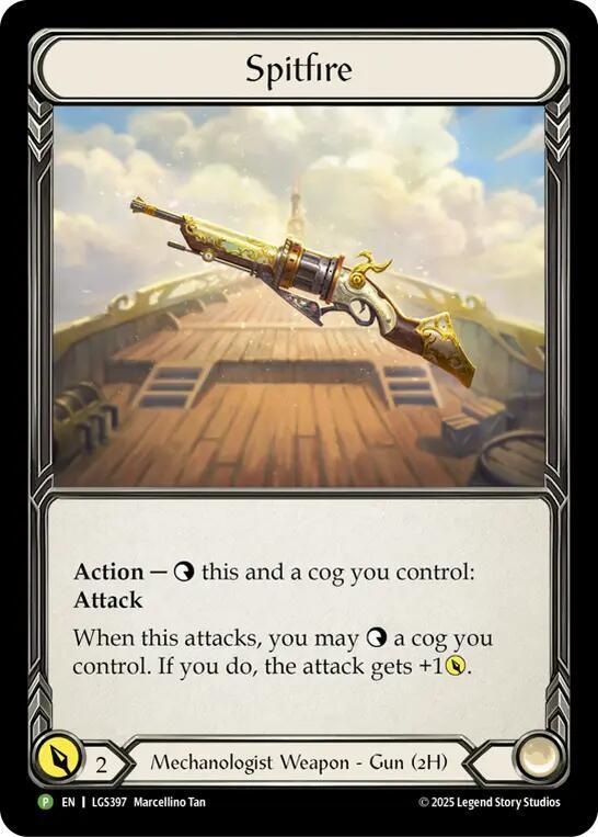 Spitfire (LGS397) card image
