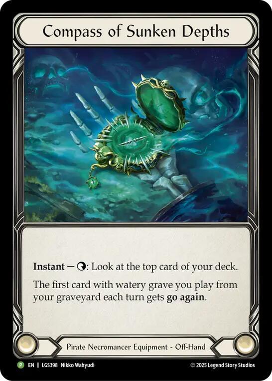Compass of Sunken Depths (LGS398) card image