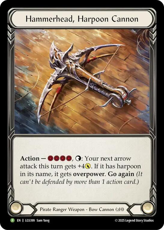 Hammerhead, Harpoon Cannon (LGS399) card image