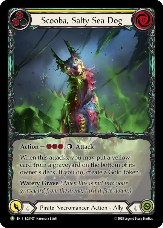 Scooba, Salty Sea Dog (LGS407) card image