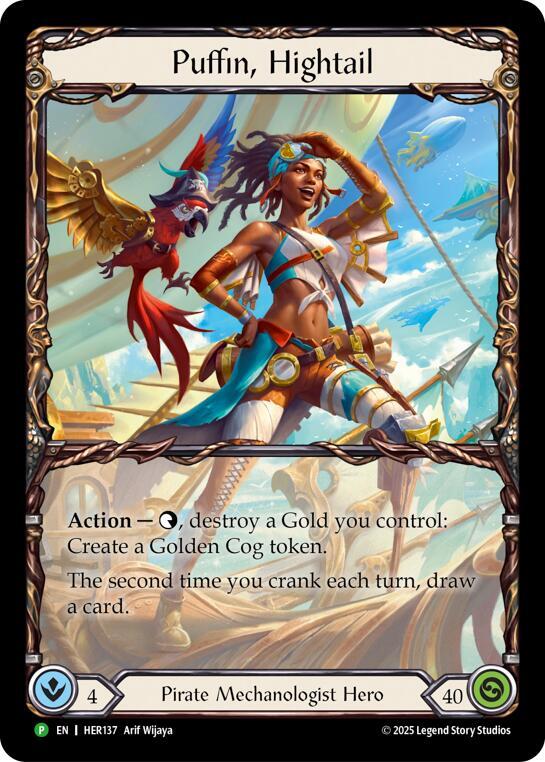 Puffin, Hightail - HER137 card image