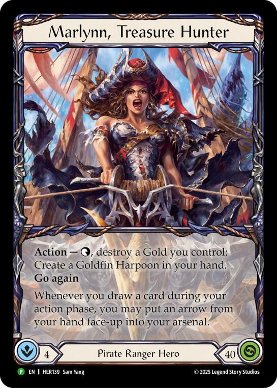 Marlynn, Treasure Hunter - HER139 card image