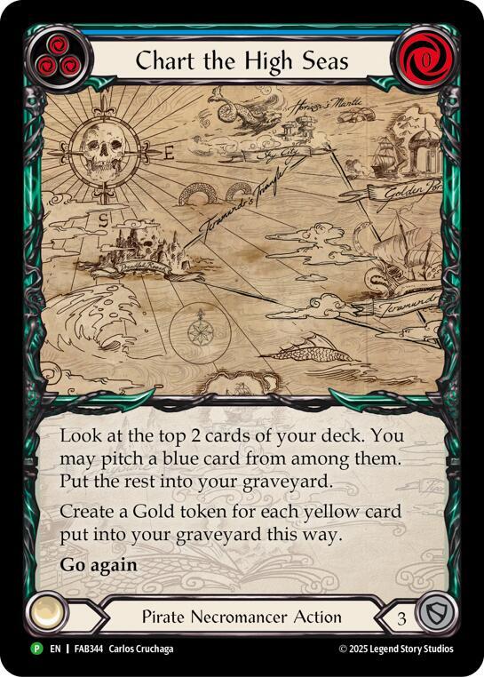 Chart the High Seas - FAB344 card image