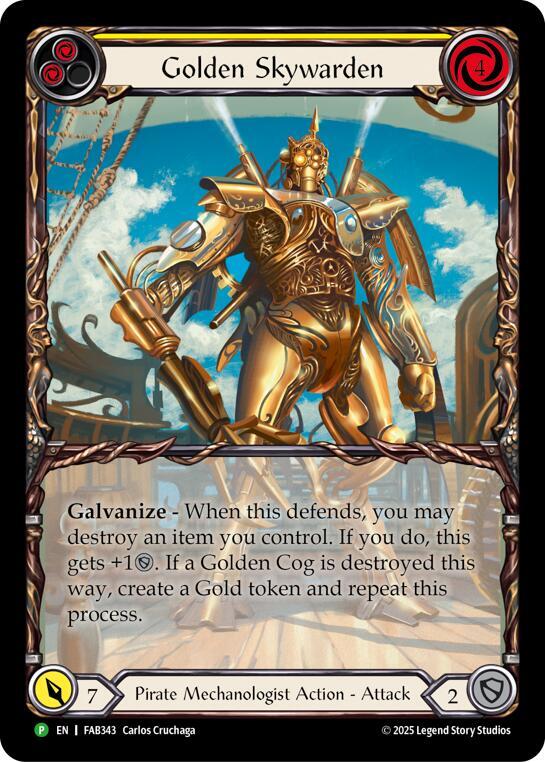 Golden Skywarden - FAB343 card image