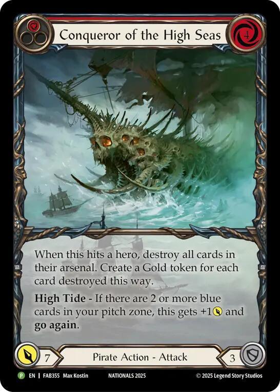 Conqueror of the High Seas - FAB355 card image