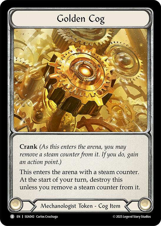 Golden Cog // Gold card image