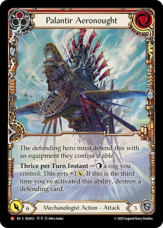 Palantir Aeronought (Extended Art) card image