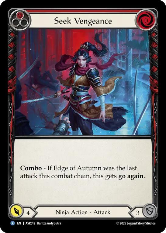 Seek Vengeance (Red) card image