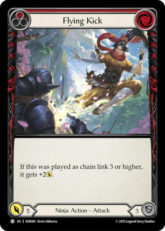 Flying Kick (Red) card image