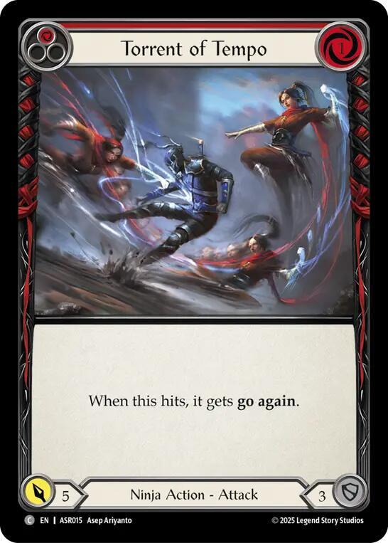 Torrent of Tempo (Red) card image