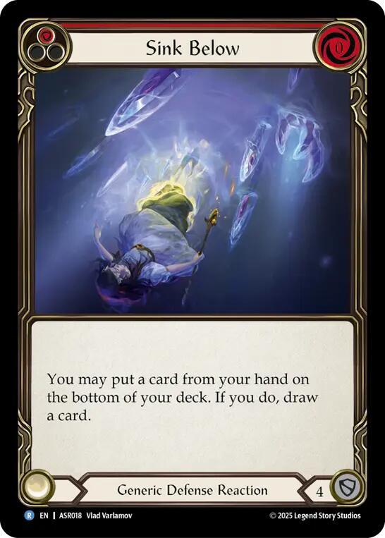 Sink Below (Red) card image
