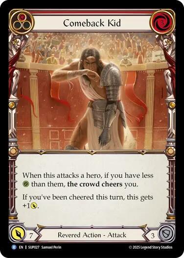 Comeback Kid (Red) card image