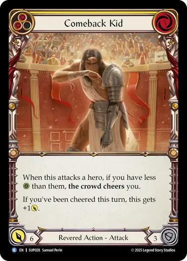 Comeback Kid (Yellow) card image