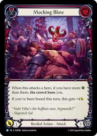 Mocking Blow (Red) card image