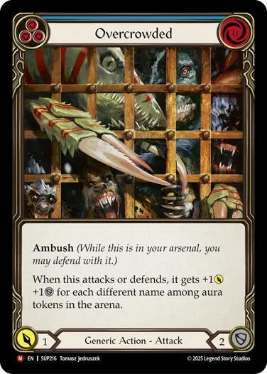 Overcrowded card image
