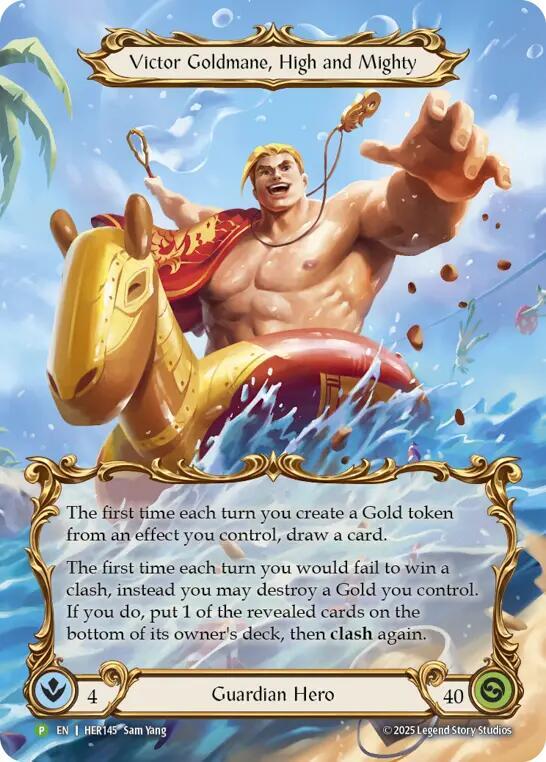 Victor Goldmane, High and Mighty - HER145 card image