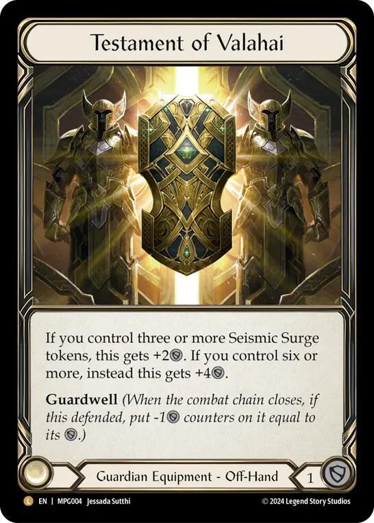 Testament of Valahai card image