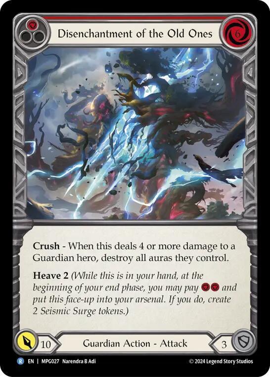 Disenchantment of the Old Ones card image