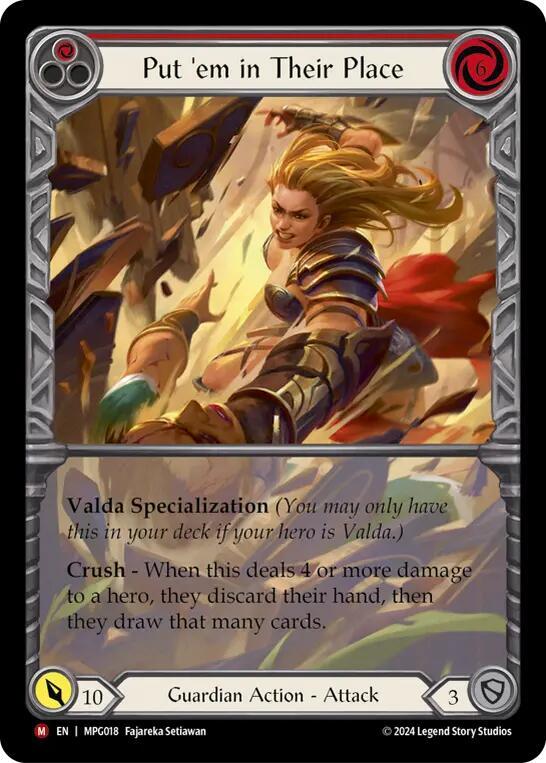 Put 'Em In Their Place (Extended Art) card image