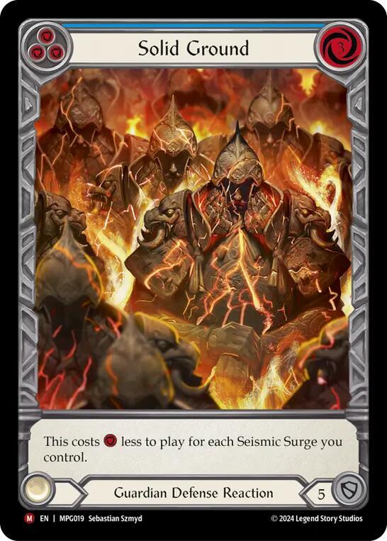 Solid Ground (Extended Art) card image