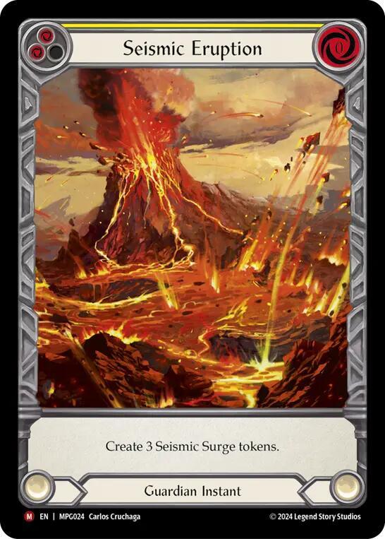 Seismic Eruption (Extended Art) card image