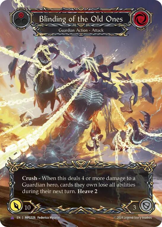Blinding of the Old Ones (Marvel) card image